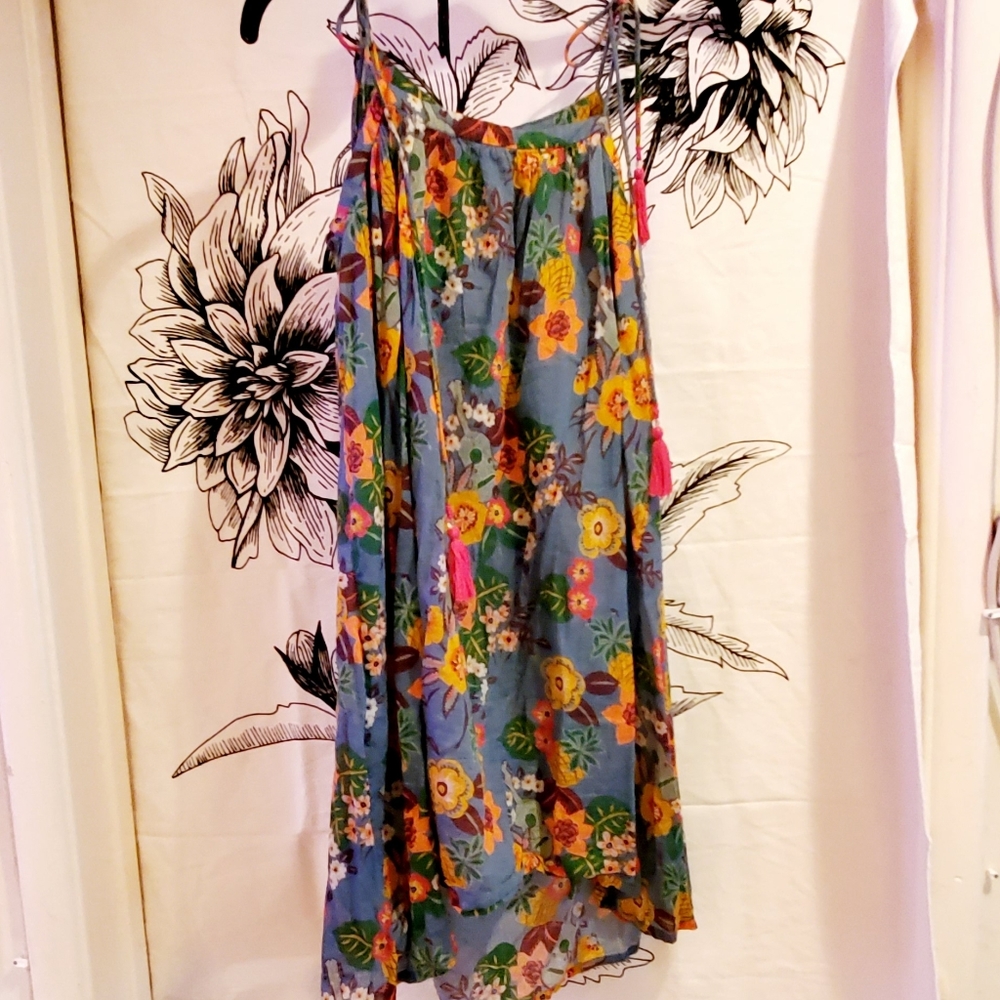 FLORAL SHEER SUNDRESS